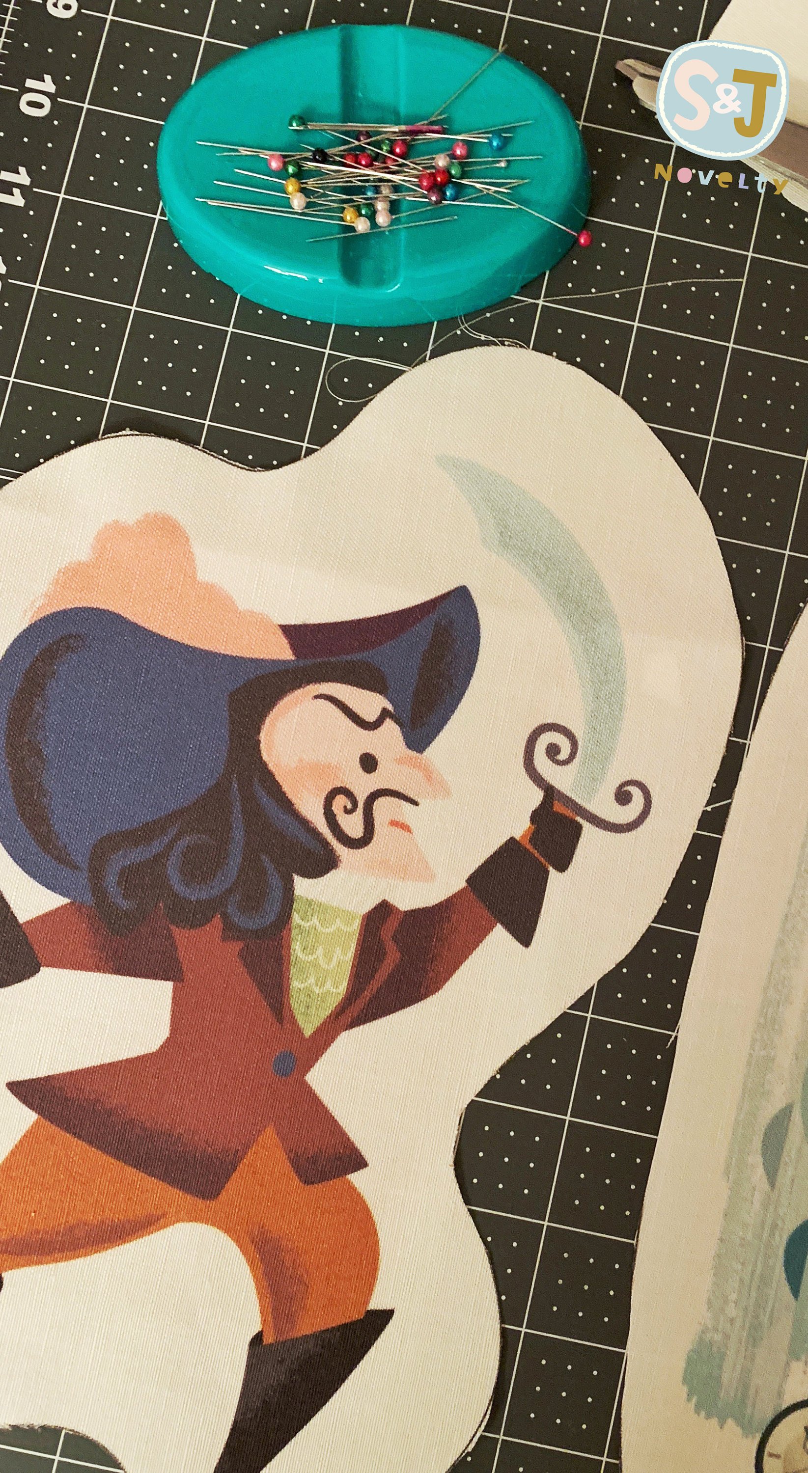 captain hook soft toy