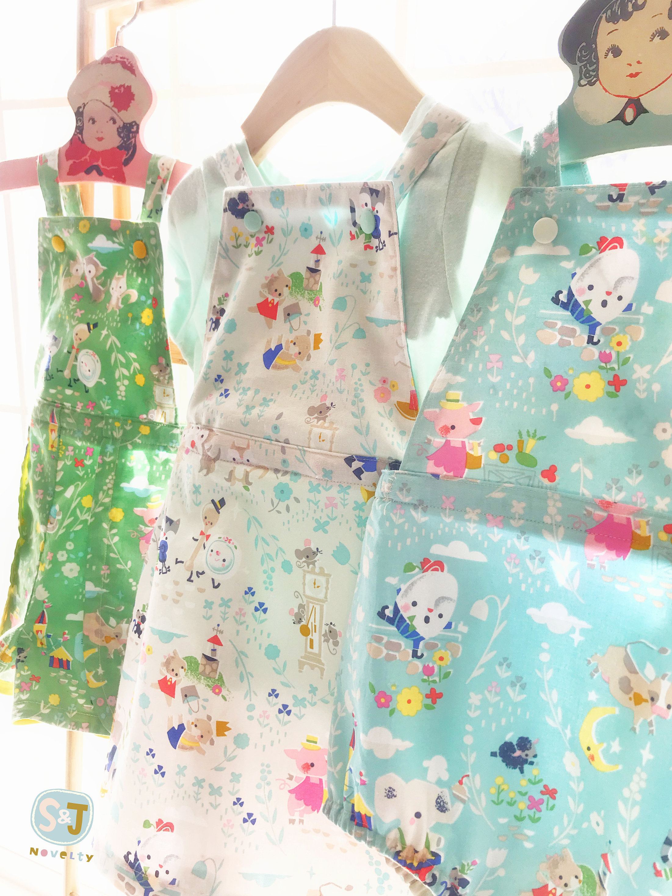 Nursery Rhyme Pinafore S & J Novelty